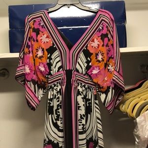 Cute summer multicolored dress